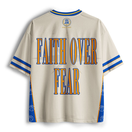 Jesus Is King Christian Mesh Jersey