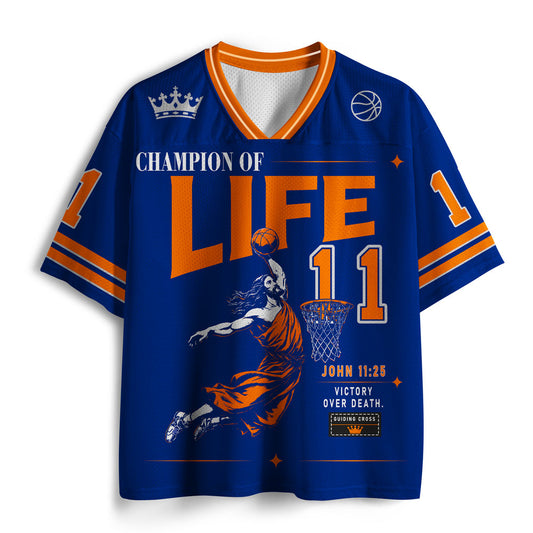 Champion Of Life Christian Mesh Jersey