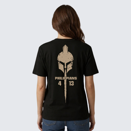 Luxe Mercerized Cotton Tee - Philippians 4:13