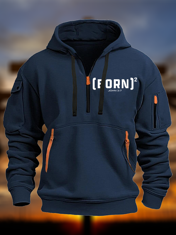Born Again John 3:7  Jesus God Christian Zipper Hoodies