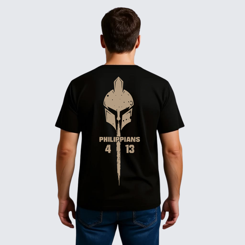 Luxe Mercerized Cotton Tee - Philippians 4:13