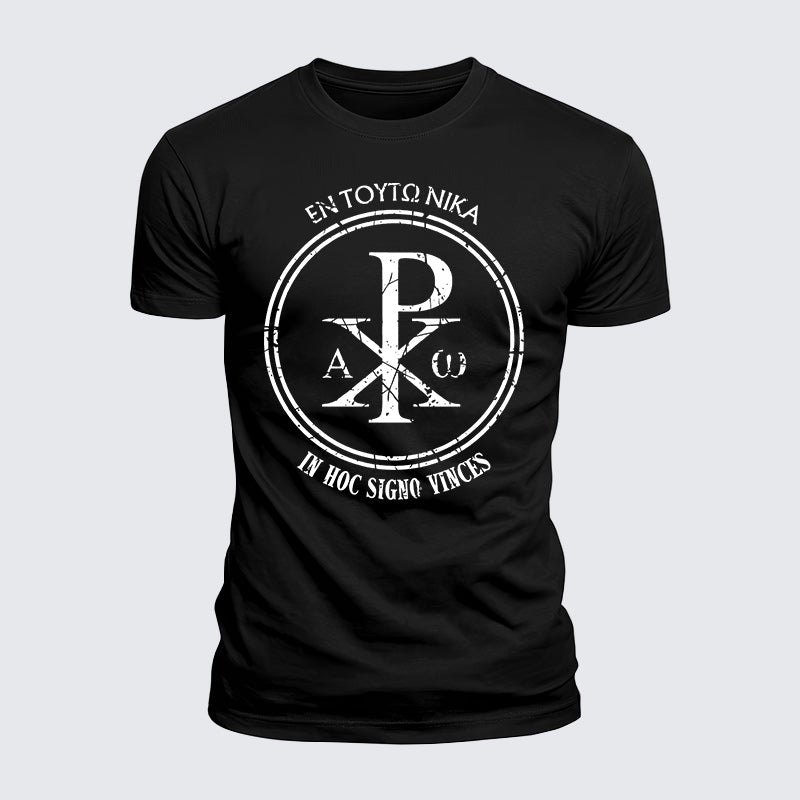 Luxe Mercerized Cotton Tee - In This Sign Conquer