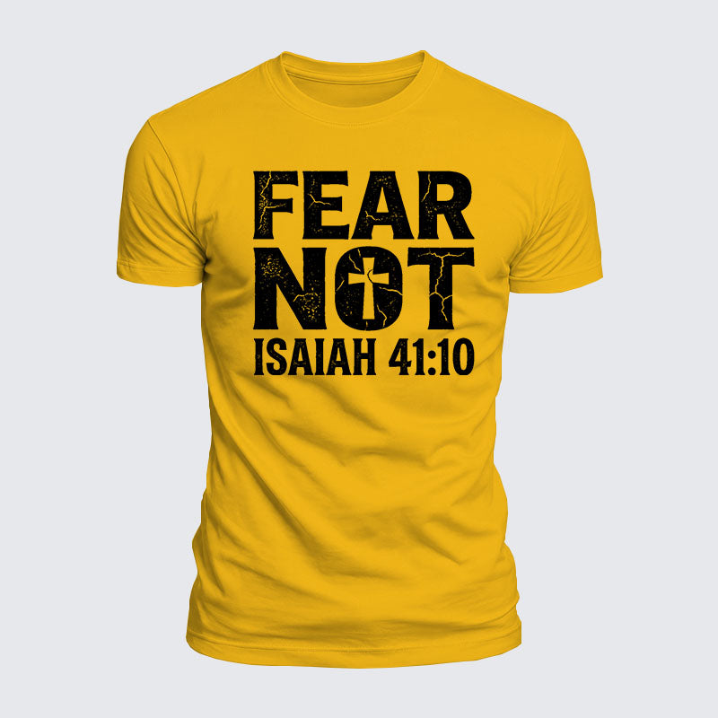 Luxe Mercerized Cotton Tee - Fear Not Isaiah 41:10