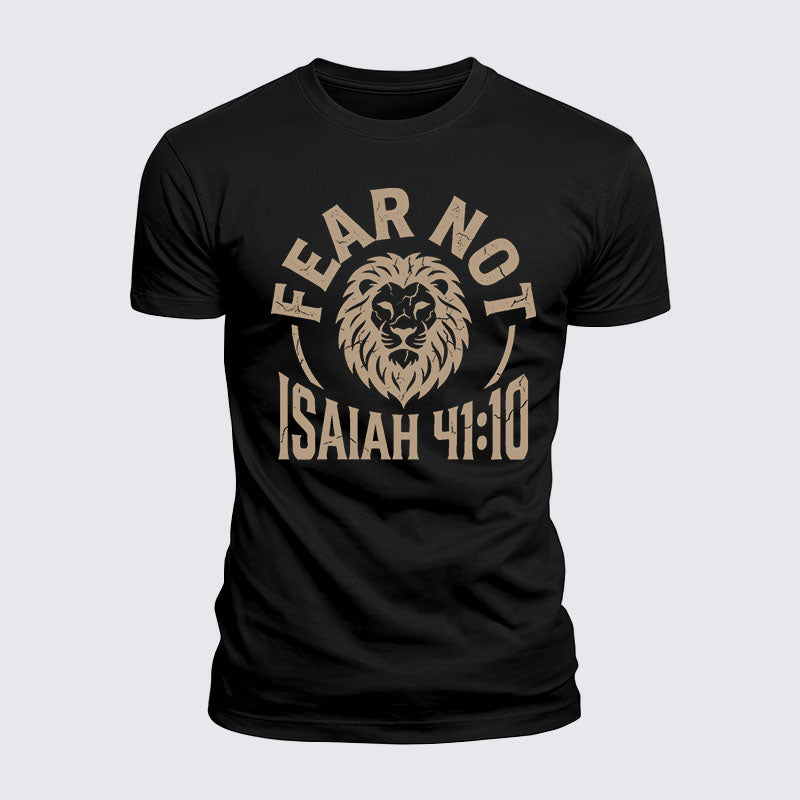 Luxe Mercerized Cotton Tee - Fear Not Isaiah 41:10