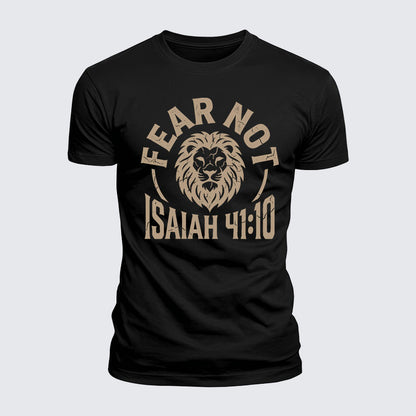 Luxe Mercerized Cotton Tee - Fear Not Isaiah 41:10