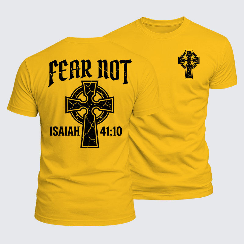 Luxe Mercerized Cotton Tee - Fear Not Isaiah 41:10