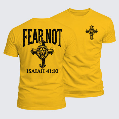 Luxe Mercerized Cotton Tee - Fear Not Isaiah 41:10