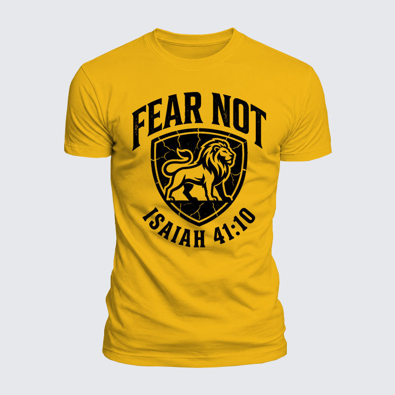 Luxe Mercerized Cotton Tee - Fear Not Isaiah 41:10