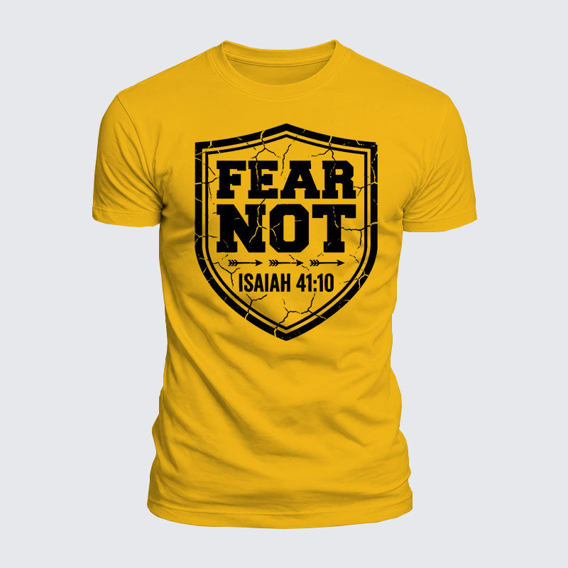 Luxe Mercerized Cotton Tee - Fear Not Isaiah 41:10