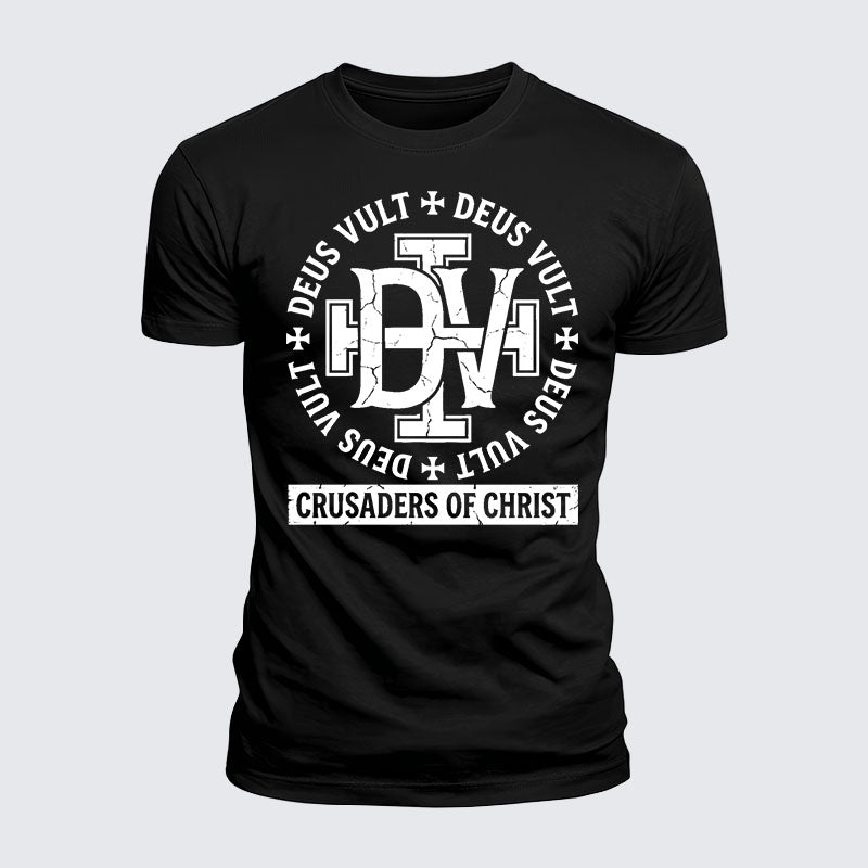 Luxe Mercerized Cotton Tee - Deus Vult