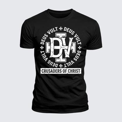 Luxe Mercerized Cotton Tee - Deus Vult