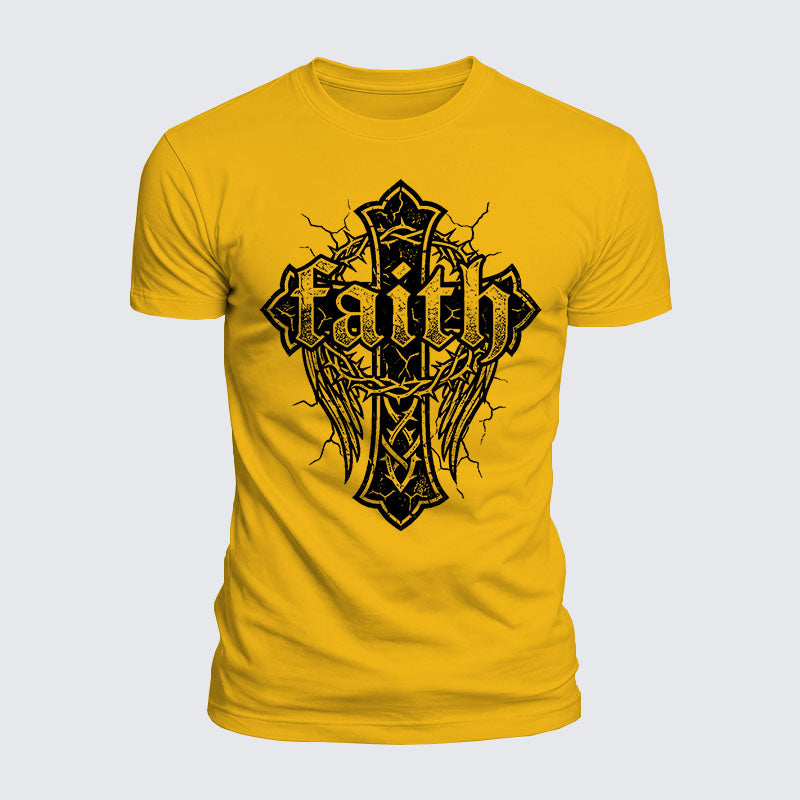Luxe Mercerized Cotton Tee - Faith