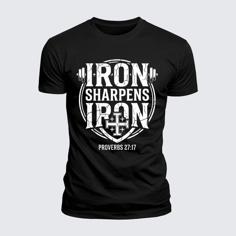 Luxe Mercerized Cotton Tee -  Iron Sharpens Iron