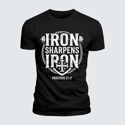 Luxe Mercerized Cotton Tee -  Iron Sharpens Iron