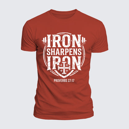 Luxe Mercerized Cotton Tee -  Iron Sharpens Iron