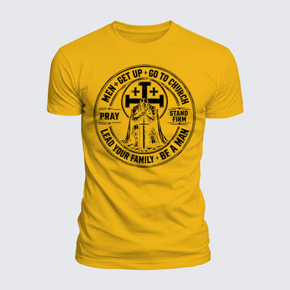 Luxe Mercerized Cotton Tee - Be A Man