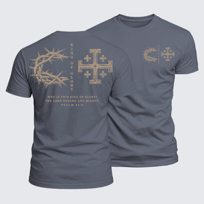 Luxe Mercerized Cotton Tee - King of Glory