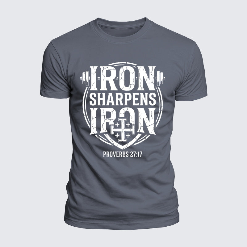 Luxe Mercerized Cotton Tee -  Iron Sharpens Iron