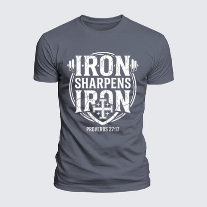 Luxe Mercerized Cotton Tee -  Iron Sharpens Iron