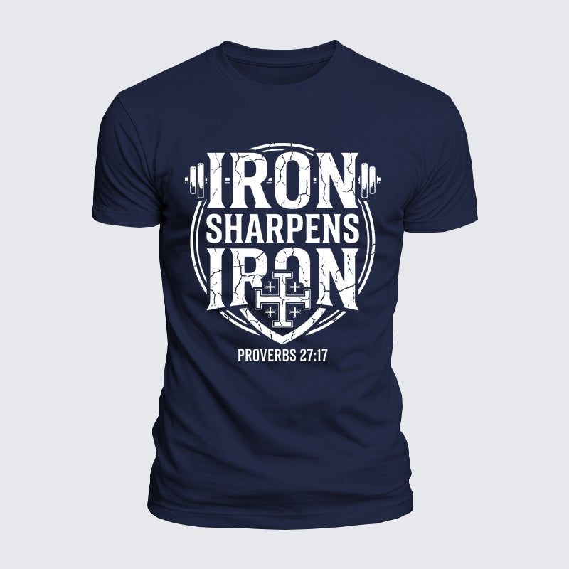 Luxe Mercerized Cotton Tee -  Iron Sharpens Iron
