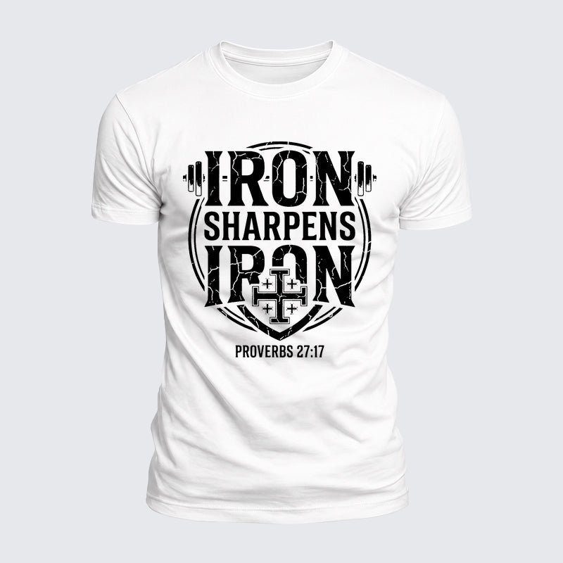 Luxe Mercerized Cotton Tee -  Iron Sharpens Iron