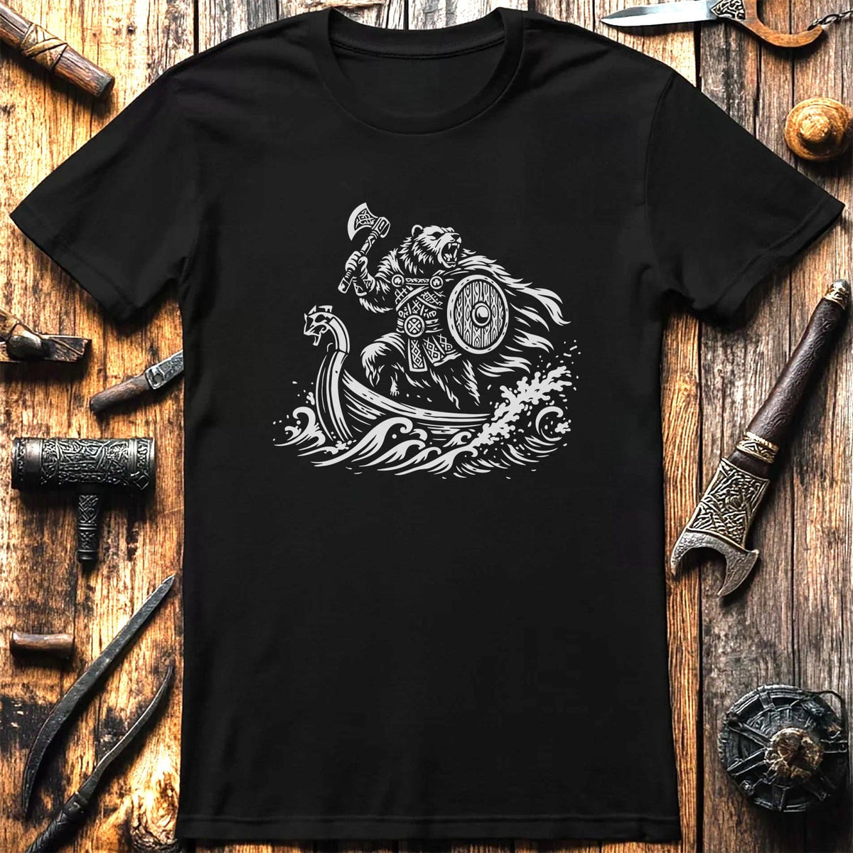 BEAR LONGSHIP 026 T Shirt