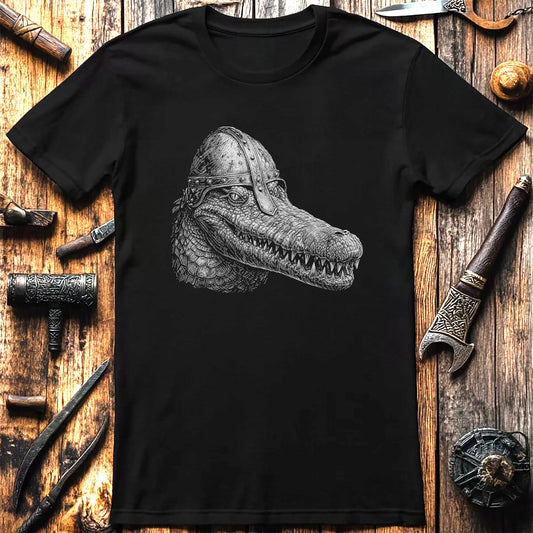CROC-VIKING-HEAD-044 T-Shirt US