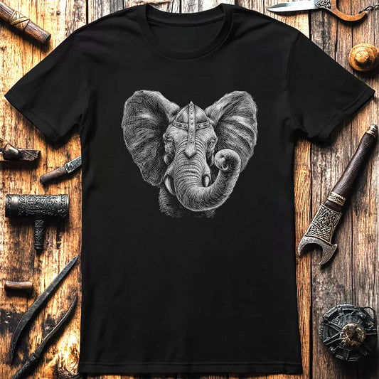 ELEPHANT-VIKING-HEAD-044 T-Shirt US