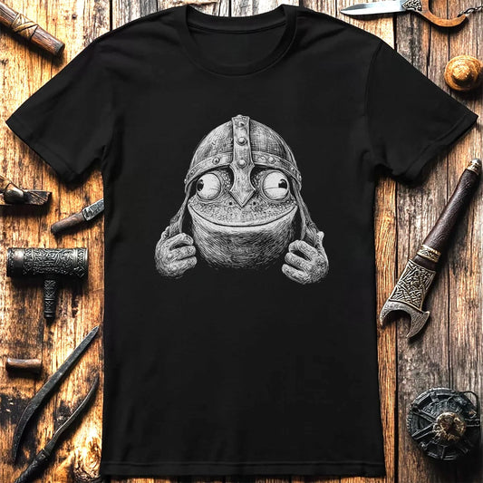 FROG-VIKING-HEAD-044 T-Shirt US