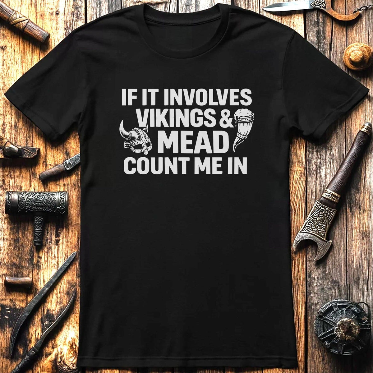 INVOLVES MEAD VIKINGS 026 T Shirt US