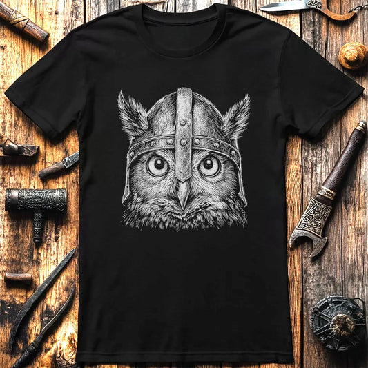 OWL-VIKING-HEAD-044 T-Shirt US