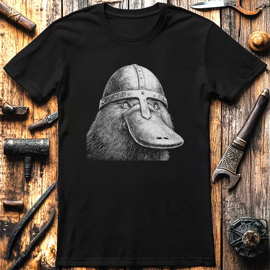 PLATYPUS-VIKING-HEAD-044 T-Shirt US