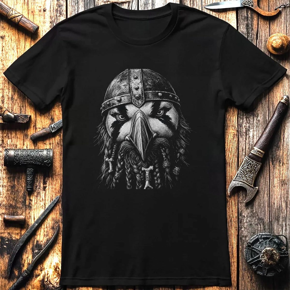 PUFFIN-BERSERKER-VIKING-050 T-Shirt US