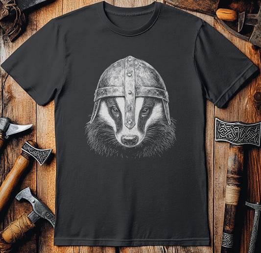BADGER-VIKING-HEAD-044 T-Shirt US