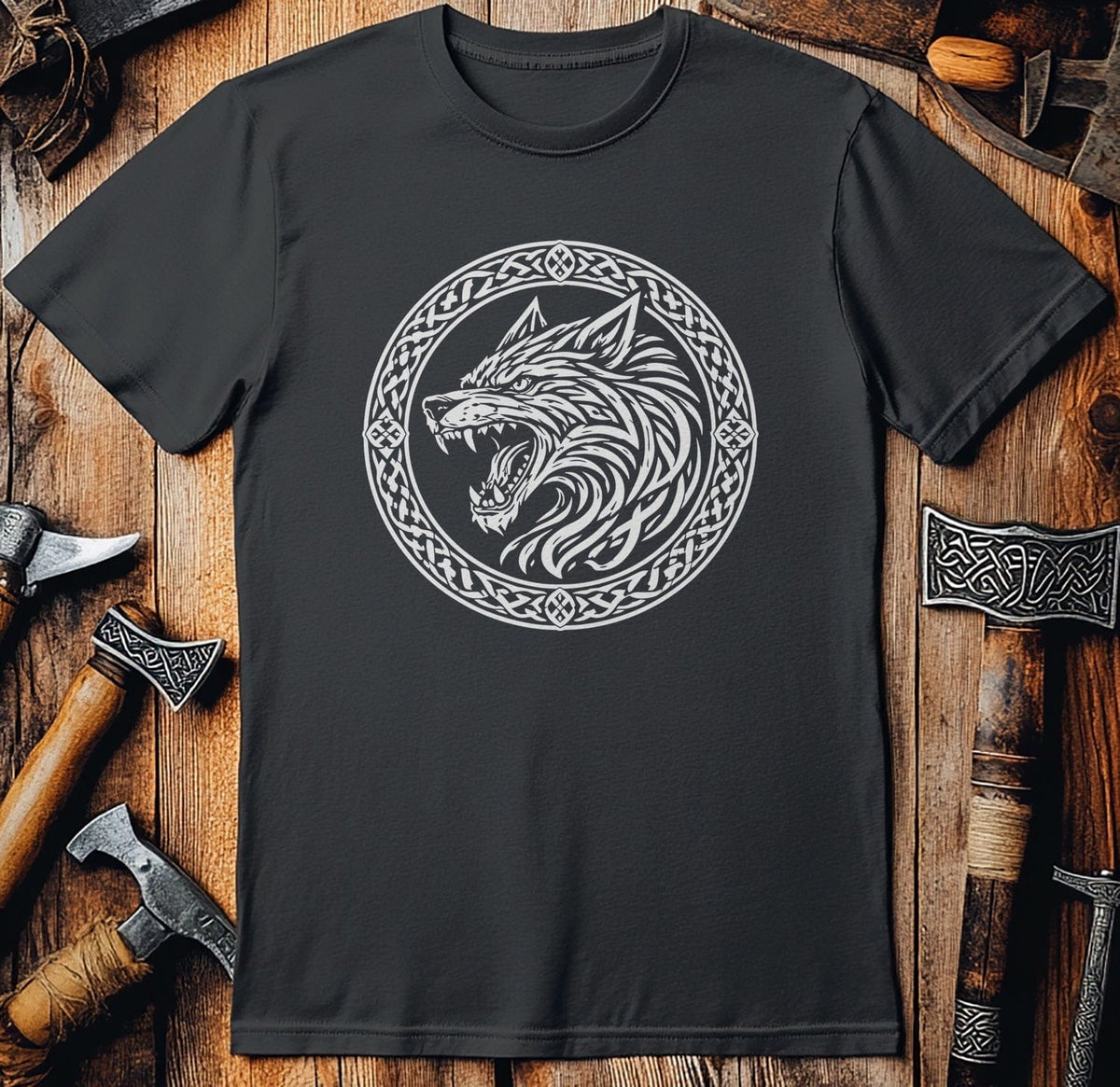 FENRIR WOLF SYMBOL 028 T Shirt US