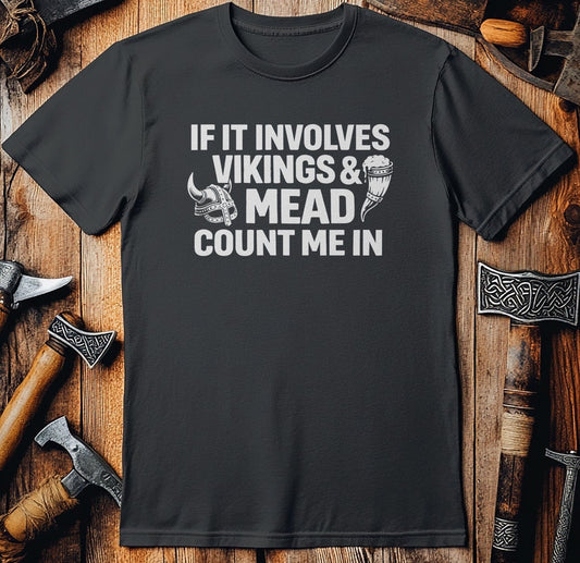 INVOLVES MEAD VIKINGS 026 T Shirt US
