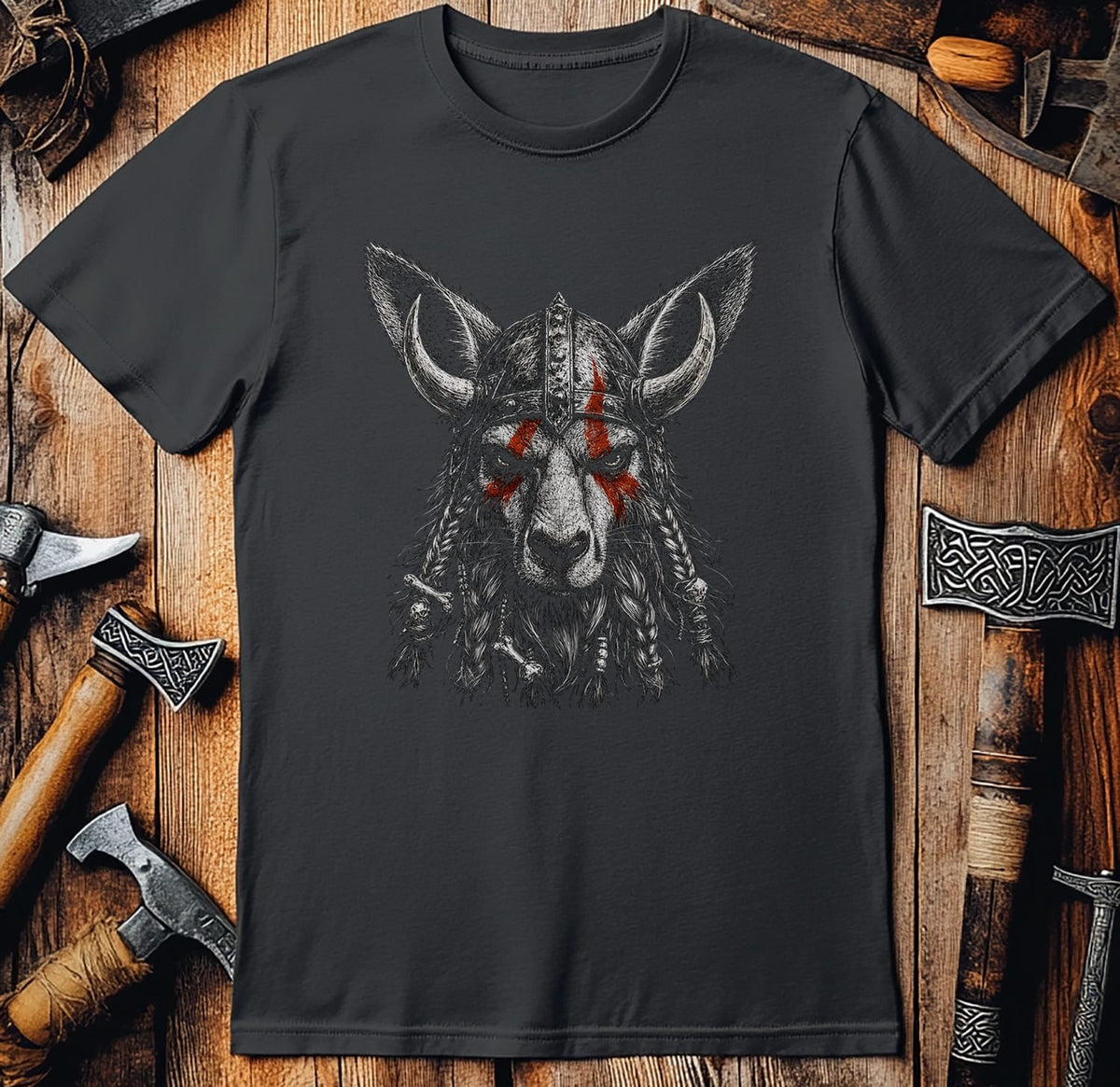 KANGAROO-BERSERKER-VIKING-050 T-Shirt US