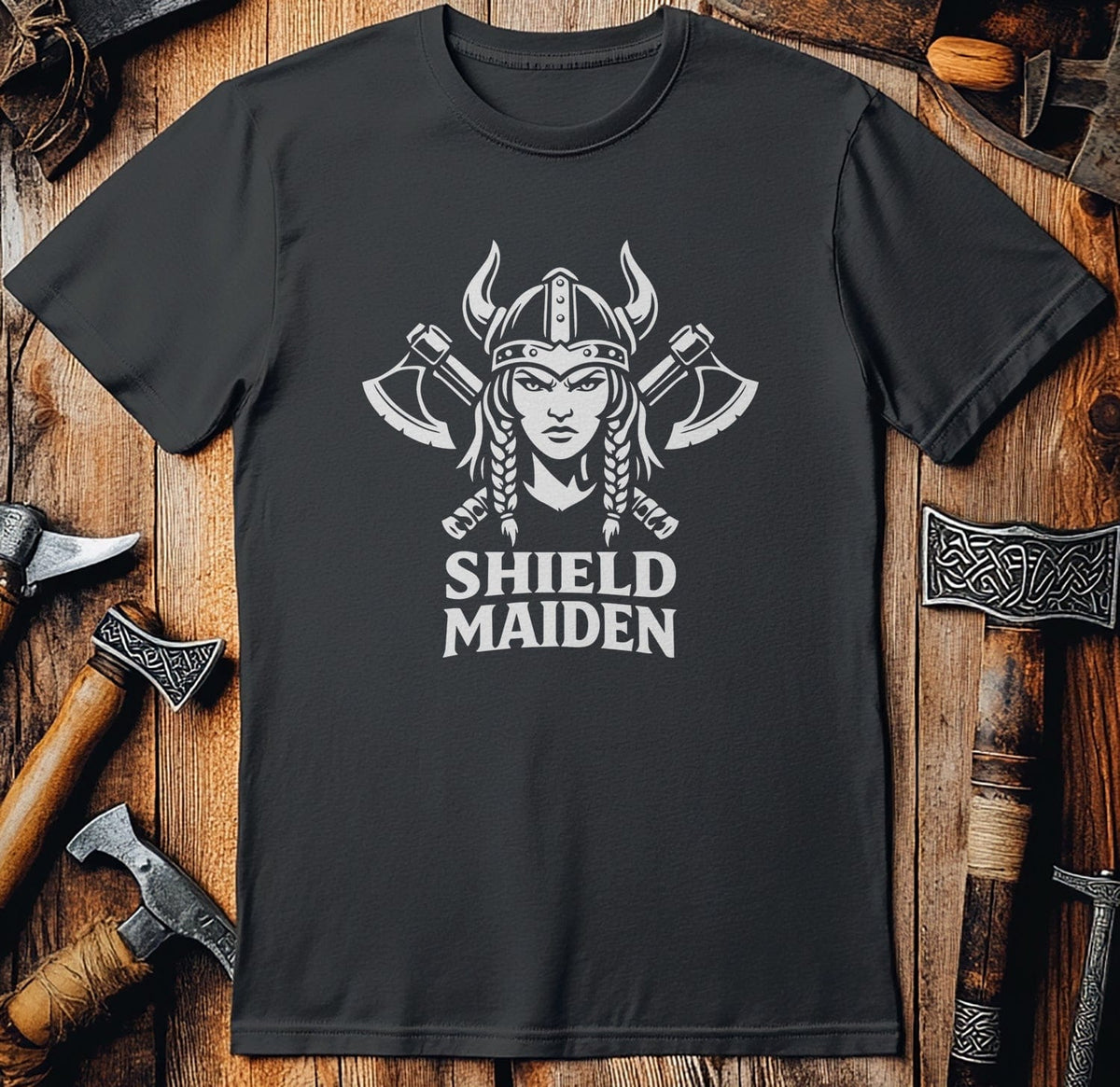 SHIELD MAIDEN 026 T Shirt US