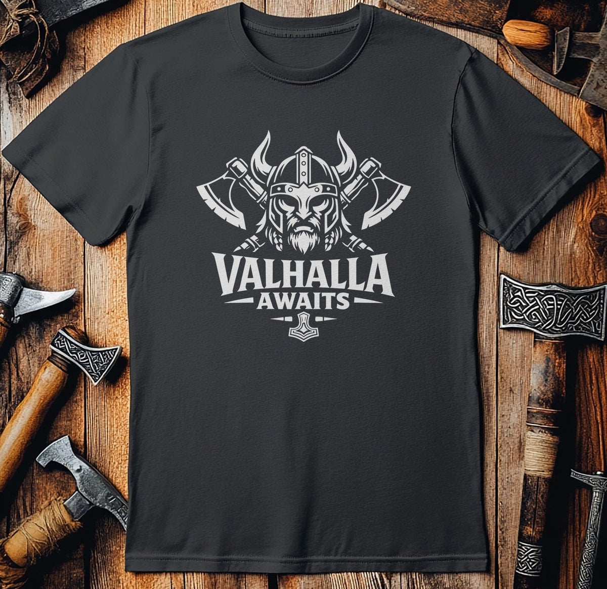 VALHALLA AWAITS 026 T Shirt US