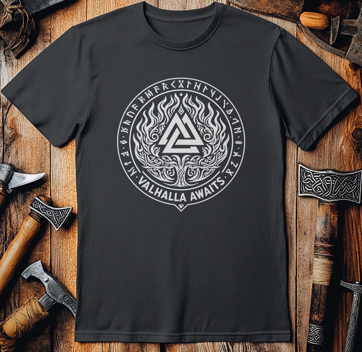 VALHALLA AWAITS 028 T Shirt US
