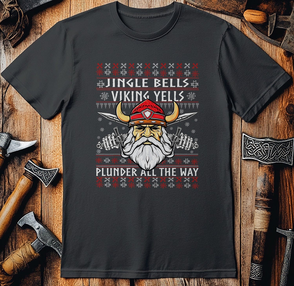 jingle bells viking 126 T Shirt US