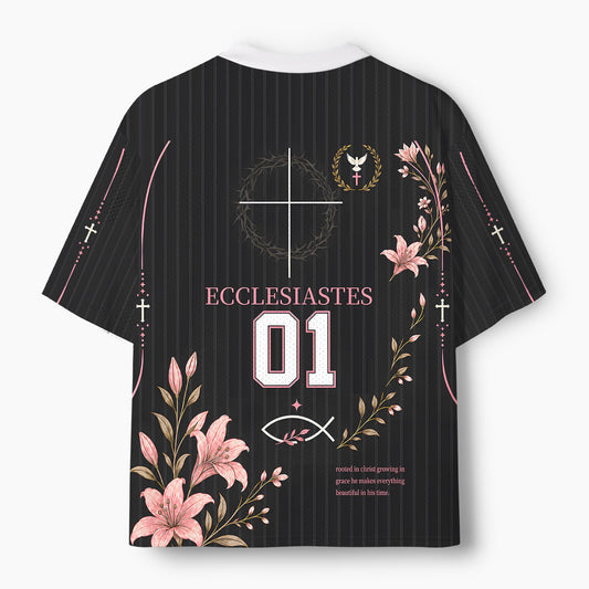 Bloom Where You Are Planted Christian Mesh Jersey