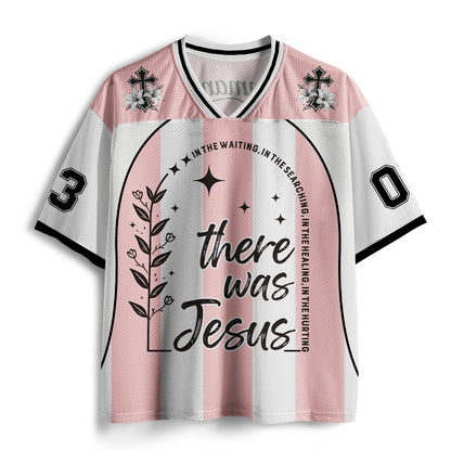 There Was Jesus Christian Mesh Jersey