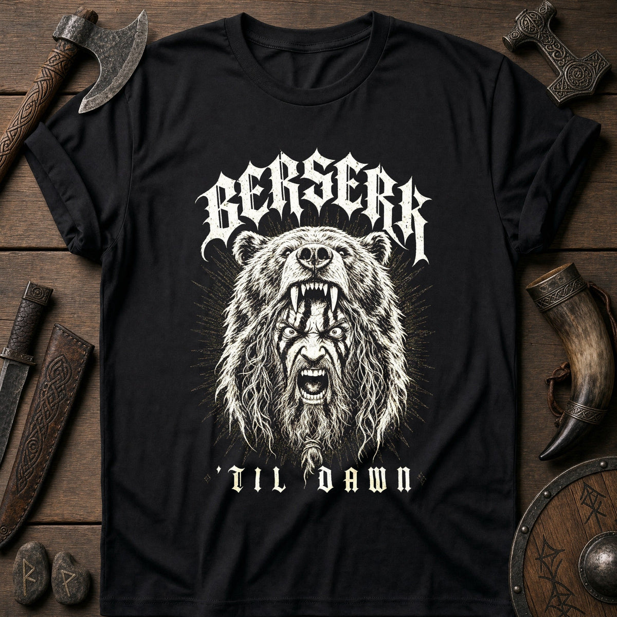 Berserk 'Til Dawn Viking T-Shirt US