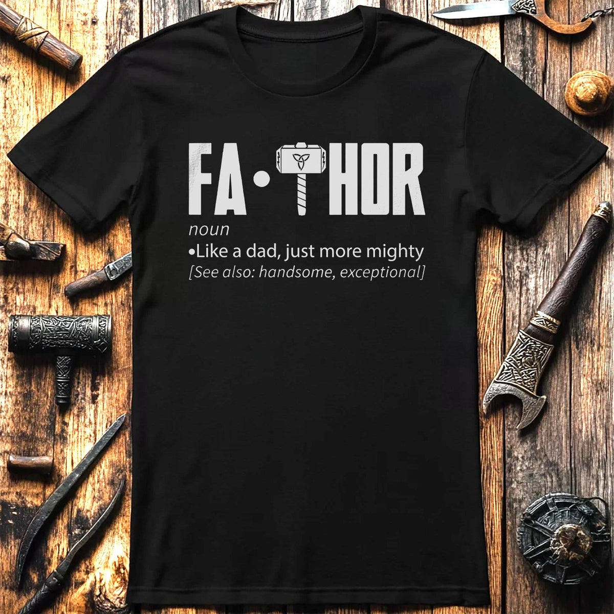 Fa Thor Text T-Shirt US