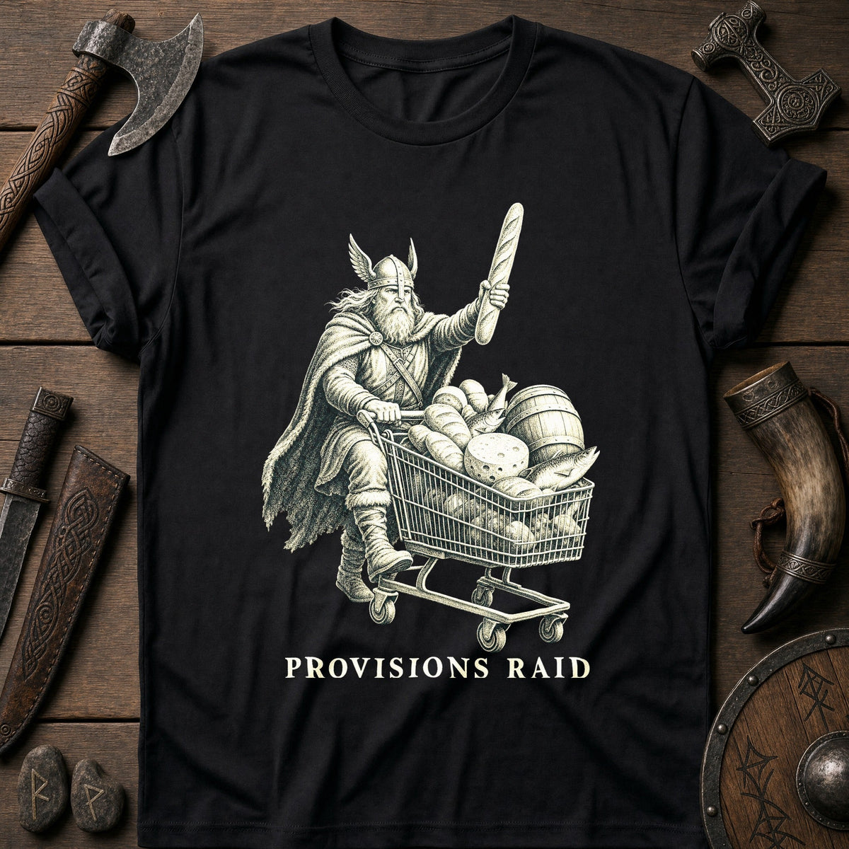 Provisions Raid Viking T-Shirt US