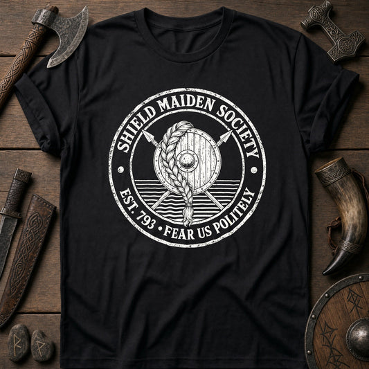 Shield Maiden Society Viking T-Shirt US