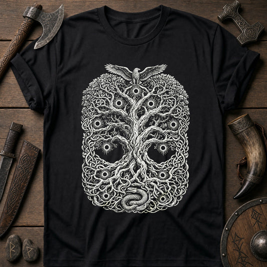 Yggdrasil Nine Worlds Viking T-Shirt US