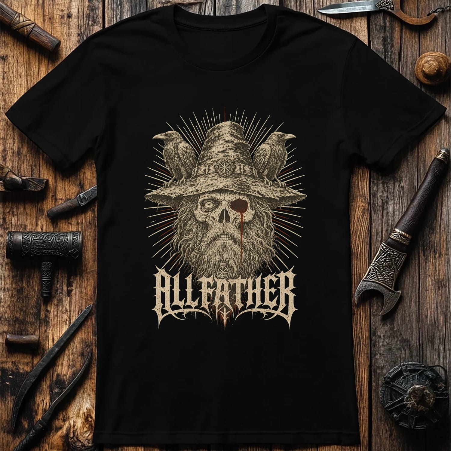 Allfather Of Odd Jobs Viking T-Shirt EU