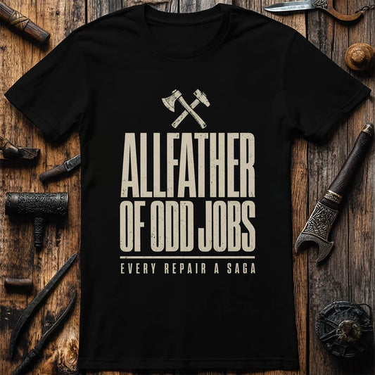 Allfather Of Odd Jobs Viking T-Shirt EU